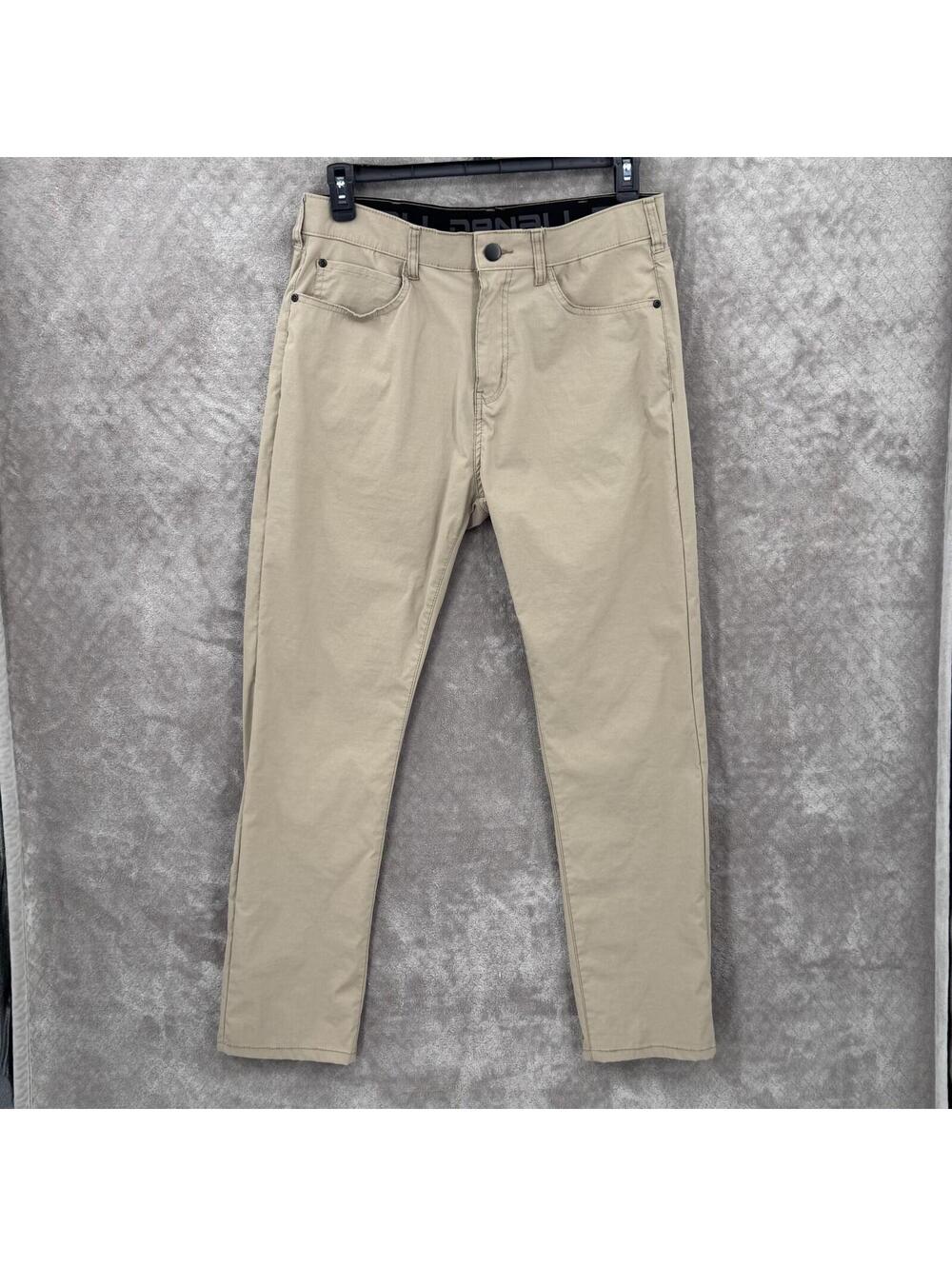 Denali Pants Mens 32x30 Beige Delta Khaki Nylon Stretch 5 Pocket Casual Outdoor